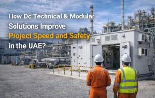 how do technical & modular solutions improve project speed and safety in the uae