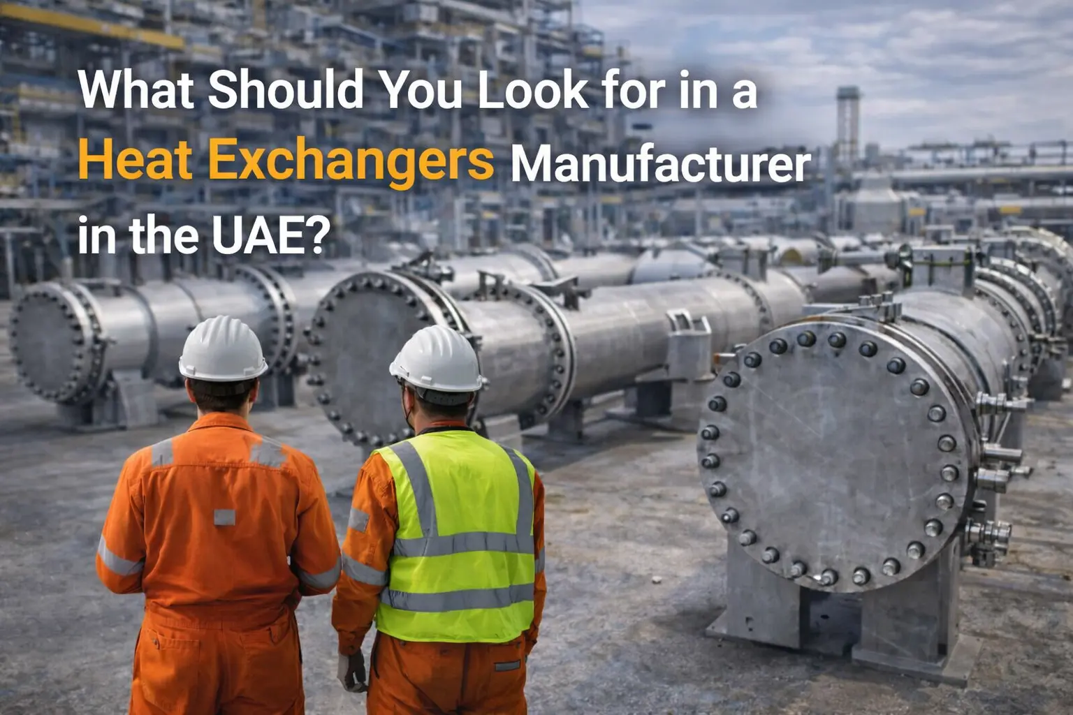 what should you look for in a heat exchangers manufacturer in uae
