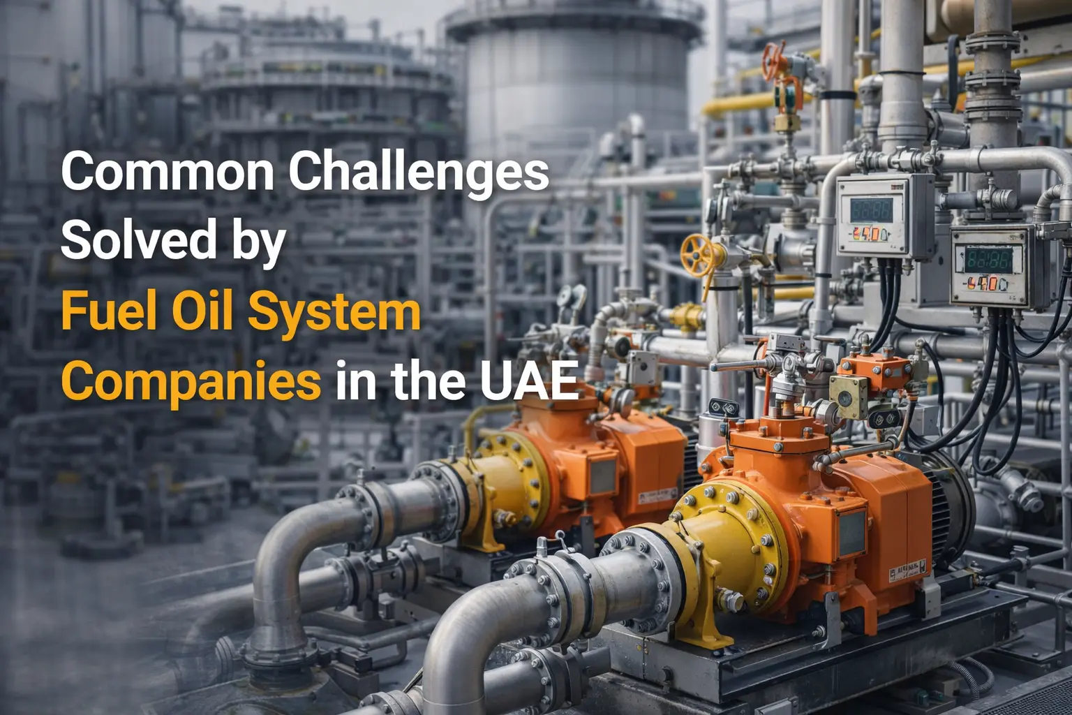 common challenges solved by fuel oil system companies in the uae