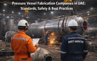 pressure vessel fabrication companies in uae- standards, safety & best practices