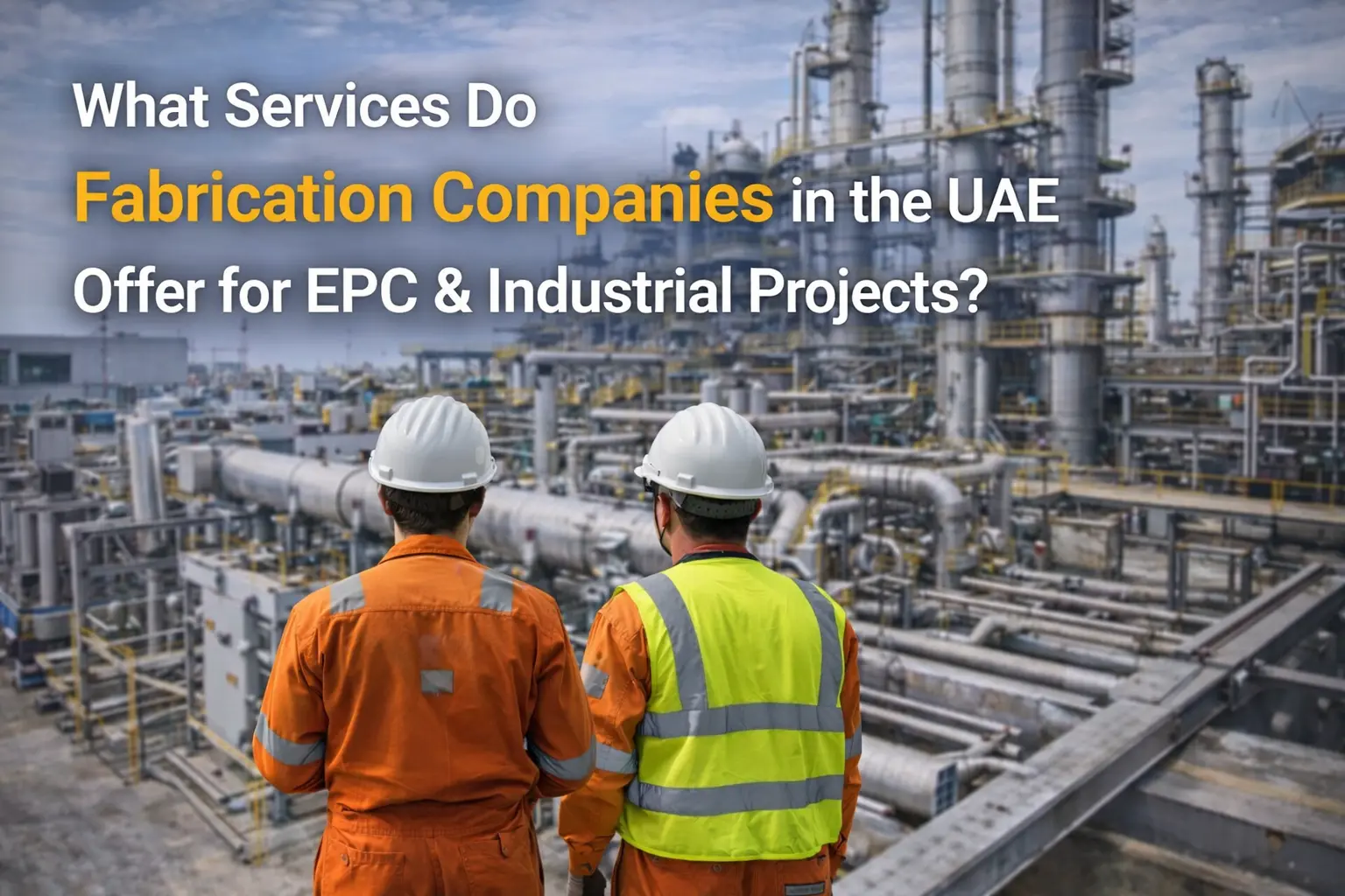 what services do fabrication companies in uae offer for epc & industrial projects