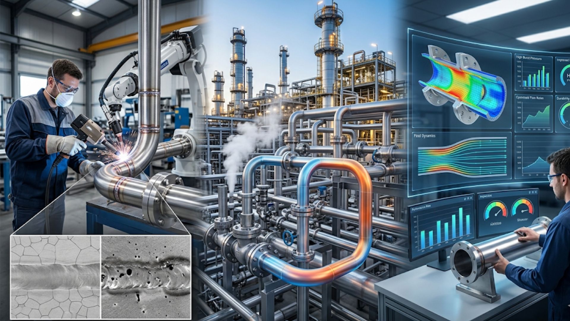 Way Fabrication Techniques Improve Piping Performance