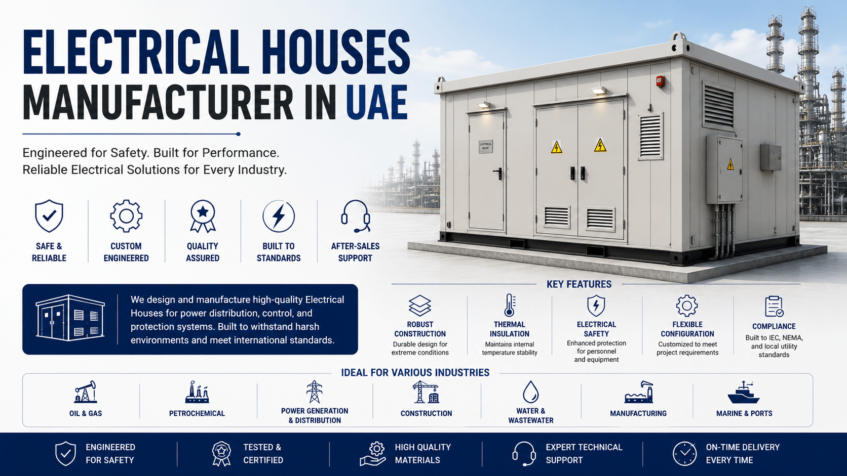 electrical houses manufacturer